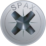 Afbeeldingen van SPAX Spaanplaatschroef verzonken kop kruis Z staal