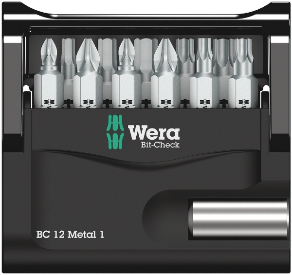 Afbeeldingen van Wera Bitset Bit-Check 12 Metal 1
