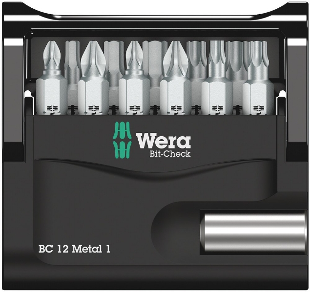 Afbeeldingen van Wera Bitset Bit-Check 12 Metal 1