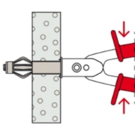 Afbeeldingen van fischer Hollewandplug met schroef HM