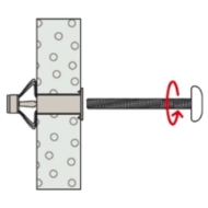 Afbeeldingen van fischer Hollewandplug met schroef HM