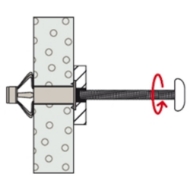 Afbeeldingen van fischer Hollewandplug met schroef HM