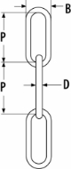 Afbeeldingen van REMA RVS ketting (NIET VOOR HIJSDOELEINDEN) 5 x 35 DIN763