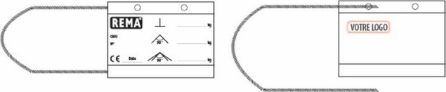 Afbeeldingen van REMA aluminium TAG REMA TAG