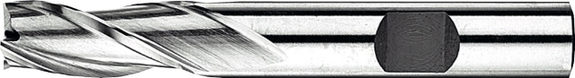 Afbeeldingen van HSS-E Schachtfrees, 3-snijder DIN 844-B kort, type N, in blisterverpakking