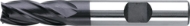 Afbeeldingen van HSS-E PM Schachtfrees‚ meersnijder DIN 844-B kort‚ type N‚ AlTiN-X