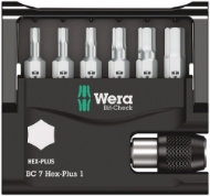 Afbeeldingen van Wera Bitset inbus Bit-Check 7 Hex-Plus 1