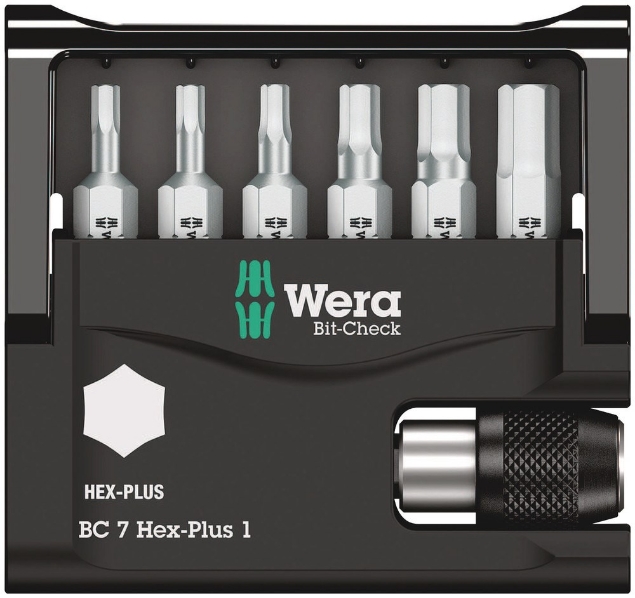 Afbeeldingen van Wera Bitset inbus Bit-Check 7 Hex-Plus 1