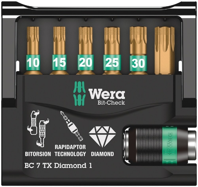 Afbeeldingen van Wera Bitset Bit-Check 7 TX Diamond 1