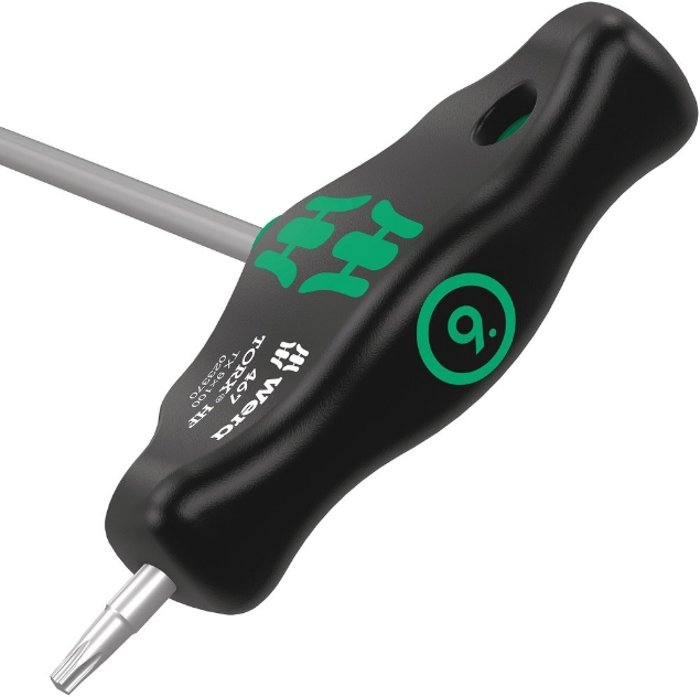 Afbeeldingen van Wera Stiftsleutelset T-greep torx 467/7 HF Set