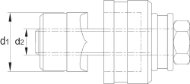 Afbeeldingen van Phantom Gatenpons met 3-voudig splijtstempel, voor hand- en hydraulisch gebruik, incl. bout en lager 67.120