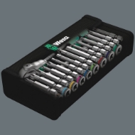 Afbeeldingen van Wera Dopsleutelset 1/4" 8100 SA 9 Zyklop Speed