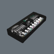 Afbeeldingen van Wera Dopsleutelset 1/2" 8100 SC 6 Zyklop Speed