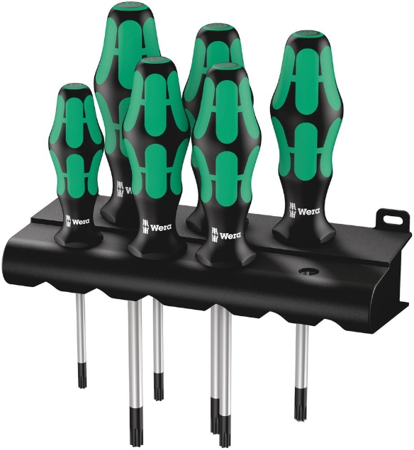 Afbeeldingen van Wera Schroevendraaierset torx 367/6 Kraftform Plus