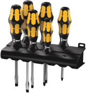 Afbeeldingen van Wera Schroevendraaierset combi 932 S/6 Kraftform