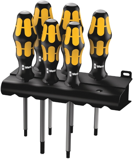 Afbeeldingen van Wera Schroevendraaierset torx 977/6 Kraftform