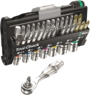 Afbeeldingen van Wera Dopsleutelset 1/4" inclusief bits Tool-Check 1 SB