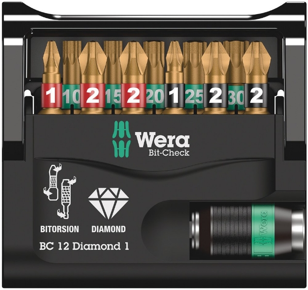 Afbeeldingen van Wera Bitset Bit-Check 12 Diamond 1