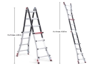 Afbeeldingen van Altrex Aluminium telescopische vouwladder Varitrex-Teleprof Flex