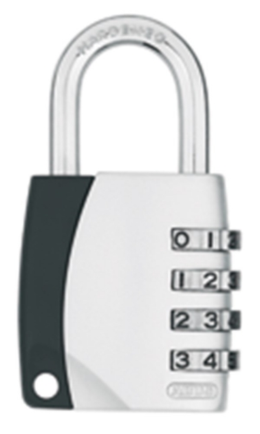 Afbeelding voor categorie Hangslot cijfer, aluminium