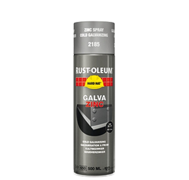 Afbeeldingen van RUST-OLEUM® Zinkspray Hard Hat Zinc