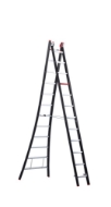 Afbeeldingen van Altrex Aluminium kokerladder (gecoat) - 2-delig reform Nevada