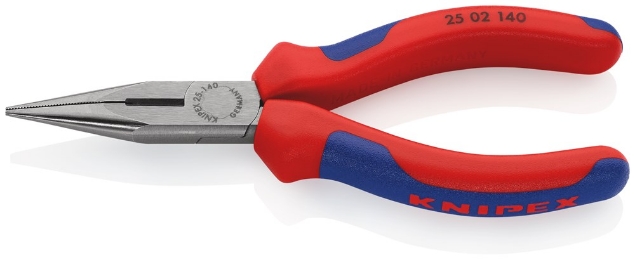 Afbeeldingen van KNIPEX Platspitse tang met zijsnijder