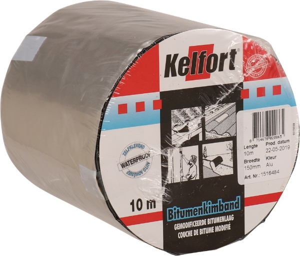 Afbeeldingen van Kelfort Bitumenkimband aluminiumkleurig