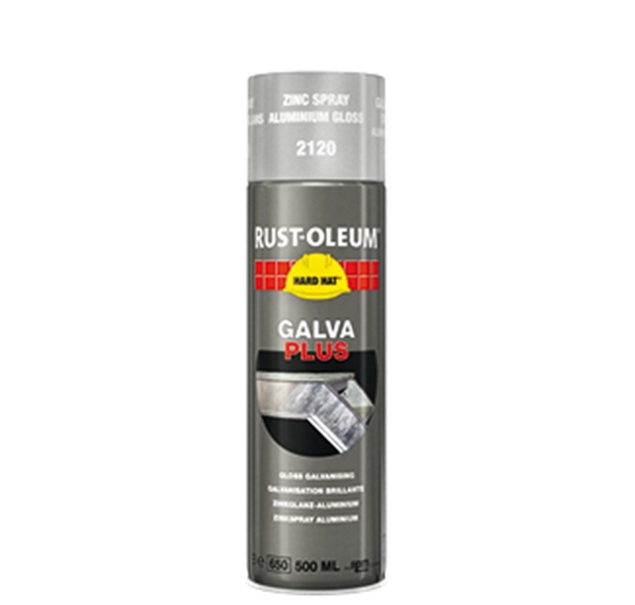 Afbeeldingen van RUST-OLEUM® Zinkspray Hard Hat Zinc