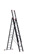 Afbeeldingen van Altrex Aluminium ladder (gecoat) - 3-delig reform Mounter