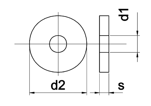 Afbeeldingen van Kobout B.V. Sluitring DIN 7349, rvs A4