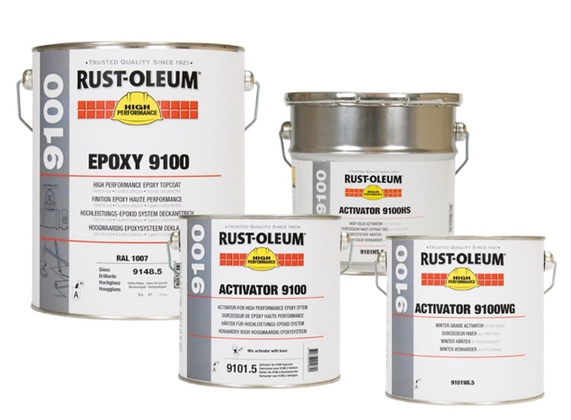 Afbeeldingen van RUST-OLEUM® IJzerverf roestwerend 9100 High performance epoxy