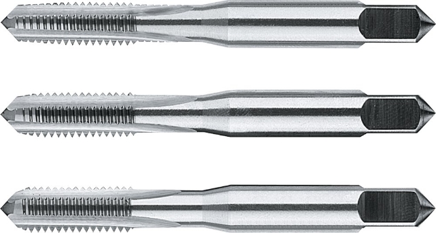 Afbeeldingen van HSS Handtappen ISO 529 BSW (Whitworth)‚ set à 3 stuks