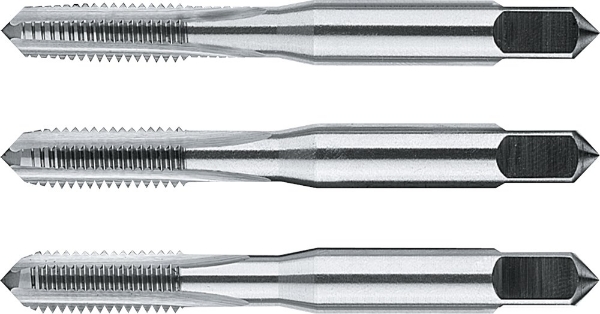 Afbeeldingen van HSS Handtappen ISO 529 UNC‚ set à 3 stuks