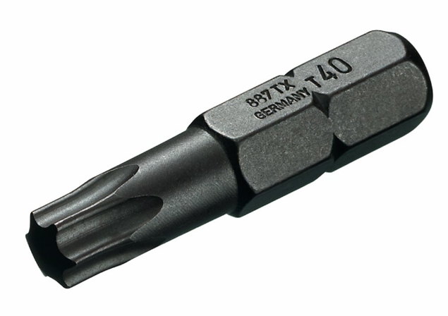 Afbeeldingen van Schroevendraaierbit 1/4" tbv inwendige TORX® schroeven