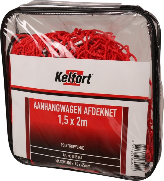 Afbeeldingen van Aanhangernet grofmazig