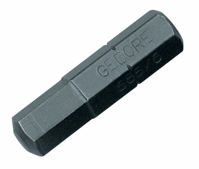 Afbeeldingen van Schroevendraaierbit 1/4" tbv binnenzeskant-schroeven