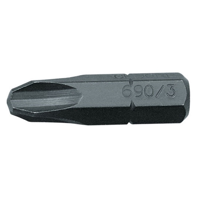 Afbeeldingen van Schroevendraaierbit 1/4" tbv kruiskop-schroeven PH