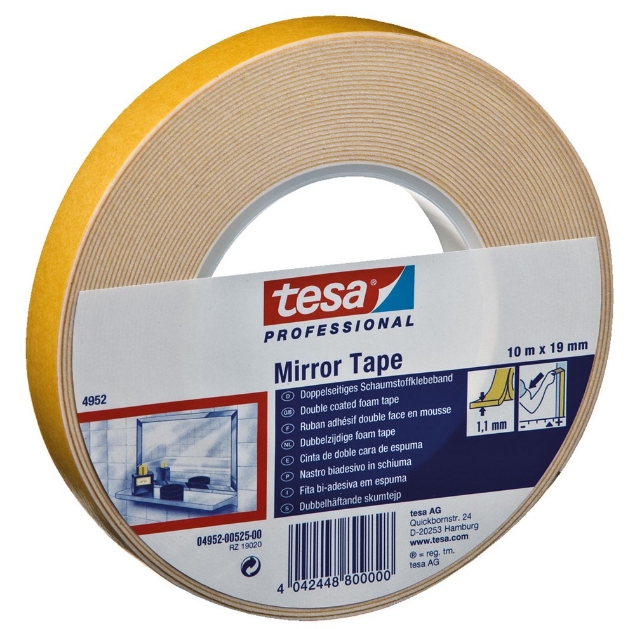 Afbeeldingen van tesa® Sterke dubbelzijdige PE-foamtape 4952