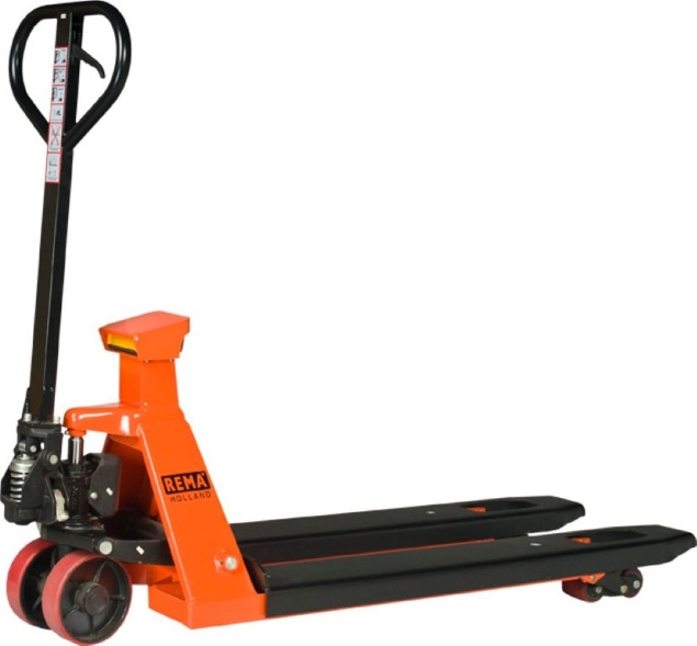 Afbeeldingen van REMA Wegende pallettruck PTW-N-2T-1150x555 PU/PU