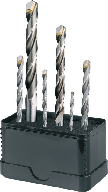 Afbeeldingen van Phantom HM-tip Set Spiraalboren DIN 338 19.160