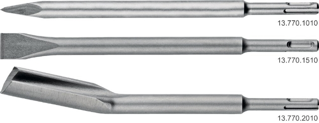Afbeeldingen van Phantom SDS-PLUS, Set Beitels 19.377
