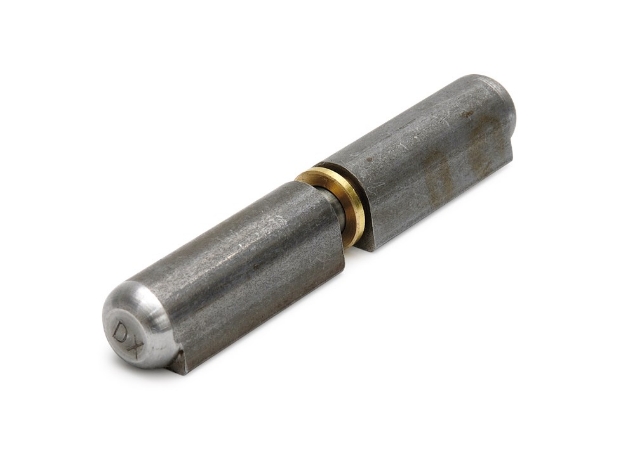 Afbeeldingen van Aanlaspaumelle staal messing ring ronde top