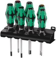 Afbeeldingen van Wera Schroevendraaierset combi 335/350/367/7 Kraftform Plus Lasertip