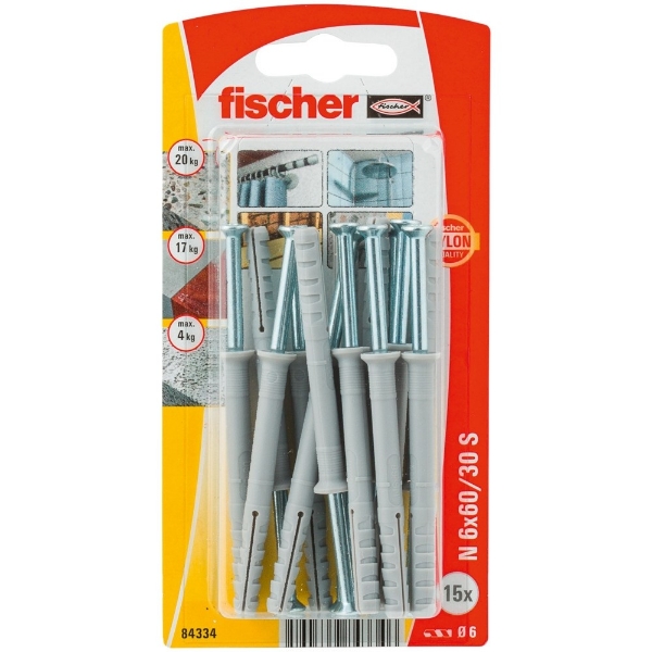 Afbeeldingen van fischer Nagelplug N-S