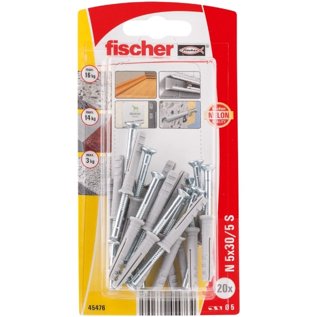 Afbeeldingen van fischer Nagelplug N-S