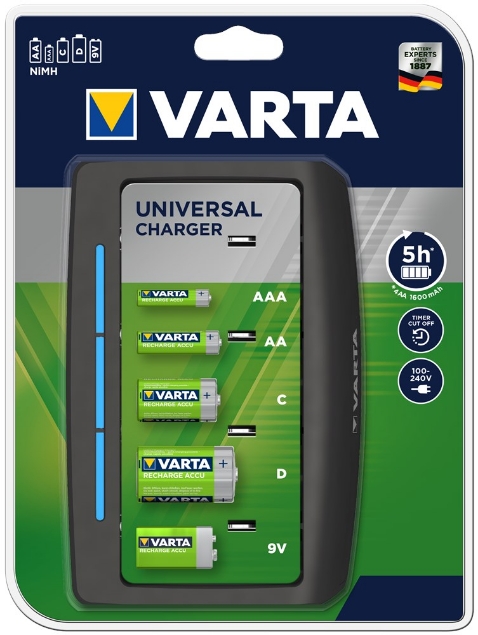 Afbeeldingen van Varta Batterijlader Universal Charger