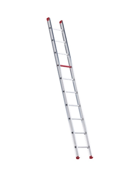 Afbeeldingen van Bouwladder - aluminium ladder - enkel