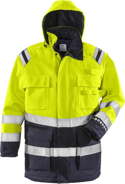 Afbeeldingen van FRISTADS Flamestat High Vis Airtech® Winterparka Klasse 3 4086 ATHR