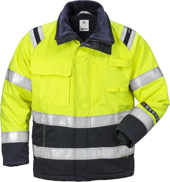 Afbeeldingen van FRISTADS Flamestat High Vis Winterjack Klasse 3 4185 ATHS